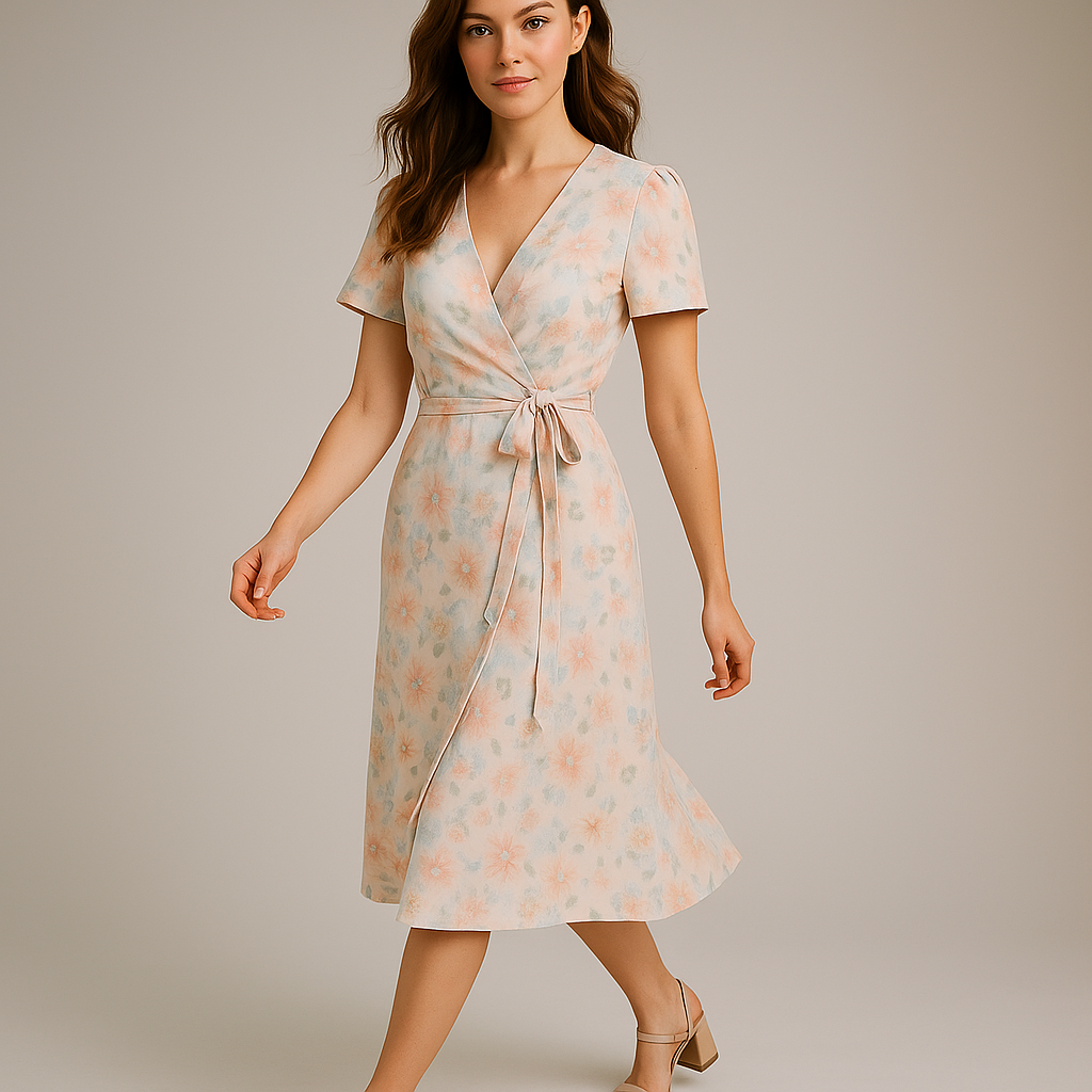 Blossom Wrap Dress
