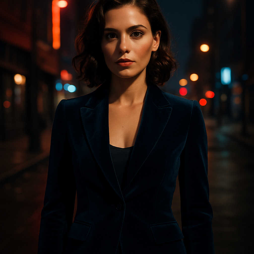 Velvet Night Blazer